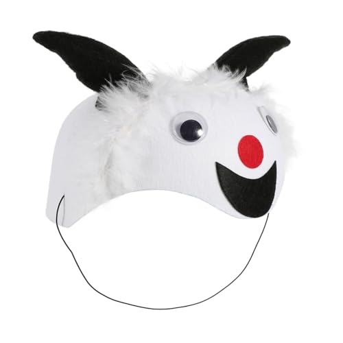 Milisten Kostüm Mütze Schaf Tier Haar Haarreif Cartoon Kopfbedeckung für Geburtstagsfeier Tierkostüm Kindergeburtstag Tierparty Zubehör Niedliches Milisten Kostüm Mütze Schaf Tier Haar Haarreif Cartoon Kopfbedeckung für Geburtstagsfeier Tierkostüm Kindergeburtstag Tierparty Zubehör Niedliches von Milisten