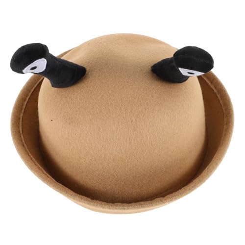 Milisten Kreative Schneckenaugen Mütze Kleiner Runder Hut Leicht Braun Lustiger Casual Hut Für Jungen Mädchen Niedlich Warm Modisch Für Herbst Winter Milisten Kreative Schneckenaugen Mütze Kleiner Runder Hut Leicht Braun Lustiger Casual Hut Für Jungen Mädchen Niedlich Warm Modisch Für Herbst Winter von Milisten