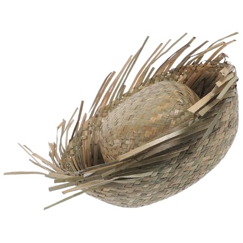 Milisten Leichter Hawaiianischer Strohhut mit Breiter Krempe Handgewebter Sommerlicher Strandhut für Damen und Herren Atmungsaktiv Geeignet für Kopfumfang für Strand Party und Outdoor Milisten Leichter Hawaiianischer Strohhut mit Breiter Krempe Handgewebter Sommerlicher Strandhut für Damen und Herren Atmungsaktiv Geeignet für Kopfumfang für Strand Party und Outdoor von Milisten