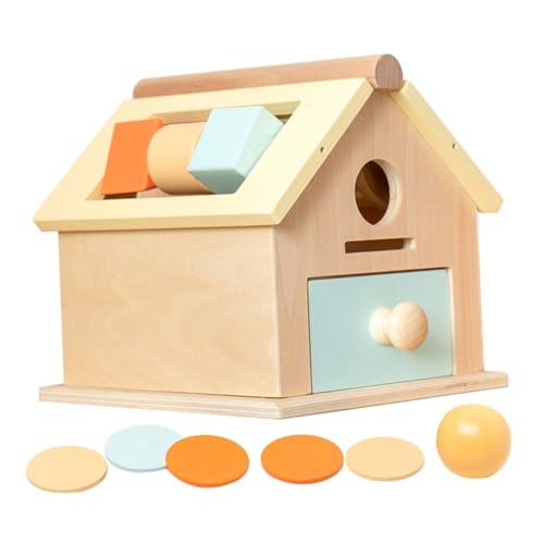 Milisten Lernspielzeug aus Holz Ballwurf Münzbox Montessori Motorikspielzeug für Kleinkinder Jahre Frühförderung Hand Auge koordination und Farberkennung Milisten Lernspielzeug aus Holz Ballwurf Münzbox Montessori Motorikspielzeug für Kleinkinder Jahre Frühförderung Hand Auge koordination und Farberkennung von Milisten