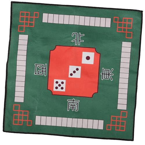 Milisten Mahjong Tischmatte rutschfest Geräuschreduzierend Quadratisch Verdicktes Material Klassische Chinesische Muster Schützende Spieltischauflage für Poker Würfel und Brettspiele Milisten Mahjong Tischmatte rutschfest Geräuschreduzierend Quadratisch Verdicktes Material Klassische Chinesische Muster Schützende Spieltischauflage für Poker Würfel und Brettspiele von Milisten
