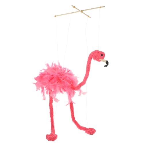 Milisten Flamingo Marionette Plüsch Handpuppe Interaktive Tiermarionette Spielzeug für Kinder Puppenspiel Milisten Flamingo Marionette Plüsch Handpuppe Interaktive Tiermarionette Spielzeug für Kinder Puppenspiel von Milisten