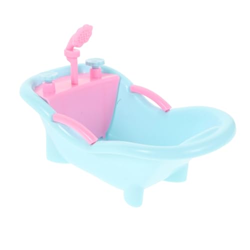 Milisten Miniatur Badewanne für Puppenhaus Tragbares Badezimmerzubehör Kleines Spielzeug Puppenhaus Badezimmermöbel Kreatives Badeszenen Spielzeug Milisten Miniatur Badewanne für Puppenhaus Tragbares Badezimmerzubehör Kleines Spielzeug Puppenhaus Badezimmermöbel Kreatives Badeszenen Spielzeug von Milisten