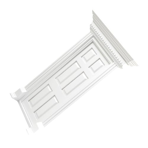 Milisten Miniatur Weiße Holztür Fach Gerillt Mini Möbel Modell DIY Puppenhaus Zubehör Glatte Oberfläche Stabile Gestaltung für Puppenhaus und Miniaturgarten Dekoration Milisten Miniatur Weiße Holztür Fach Gerillt Mini Möbel Modell DIY Puppenhaus Zubehör Glatte Oberfläche Stabile Gestaltung für Puppenhaus und Miniaturgarten Dekoration von Milisten