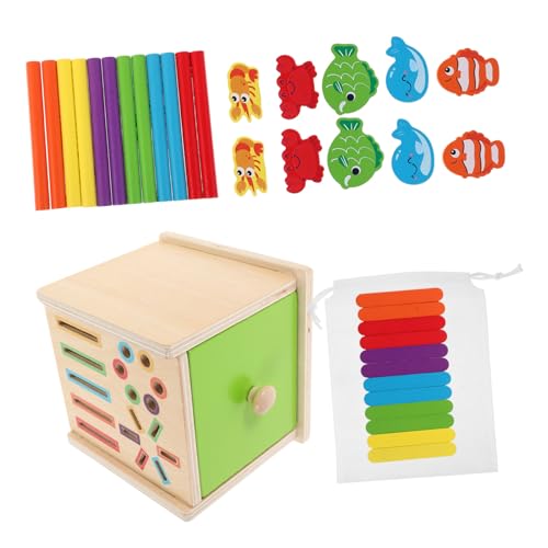 Milisten Montessori Holz Farb Formsortierspielzeug Stabiles Lernspiel für Ab Jahren Fördert Feinmotorik Hand-Auge-koordination Logisches Denken und Farberkennung Pädagogisches Milisten Montessori Holz Farb Formsortierspielzeug Stabiles Lernspiel für Ab Jahren Fördert Feinmotorik Hand-Auge-koordination Logisches Denken und Farberkennung Pädagogisches von Milisten