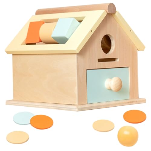 Milisten Montessori Holzspielzeug Ab Jahr Buntes Kognitives Lernspielzeug für Kleinkinder Motorisches Sensory zur Feinmotorikförderung und Hand Auge koordination Tragbar und Geruchlos Milisten Montessori Holzspielzeug Ab Jahr Buntes Kognitives Lernspielzeug für Kleinkinder Motorisches Sensory zur Feinmotorikförderung und Hand Auge koordination Tragbar und Geruchlos von Milisten