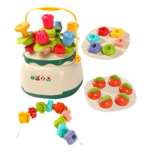 Milisten Montessori Lernspielzeug Blumenkorb Form Sortier und Fädelspielzeug für Sensorisch Motorisch Fördernd Frühe Bildung Konzentrationstraining Farbenfroh Ab Jahr Milisten Montessori Lernspielzeug Blumenkorb Form Sortier und Fädelspielzeug für Sensorisch Motorisch Fördernd Frühe Bildung Konzentrationstraining Farbenfroh Ab Jahr von Milisten