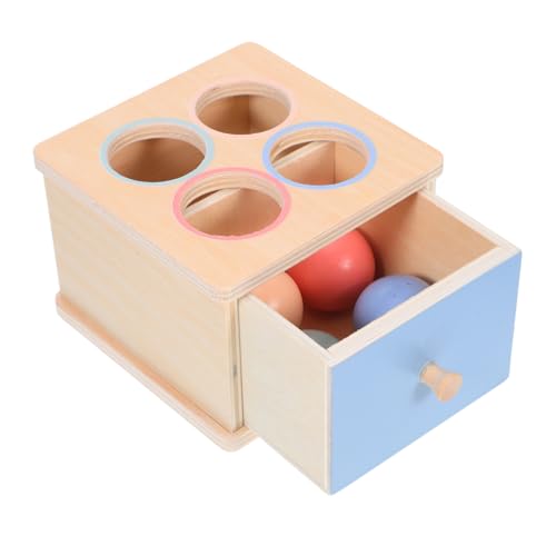 Milisten Montessori Lernspielzeug Holz Farb Formsortierer Ballwurfspiel für Kleinkinder Ab Jahr zur Feinmotorik Hand Augen koordination und Kognitiver Entwicklung im Vorschulalter Milisten Montessori Lernspielzeug Holz Farb Formsortierer Ballwurfspiel für Kleinkinder Ab Jahr zur Feinmotorik Hand Augen koordination und Kognitiver Entwicklung im Vorschulalter von Milisten