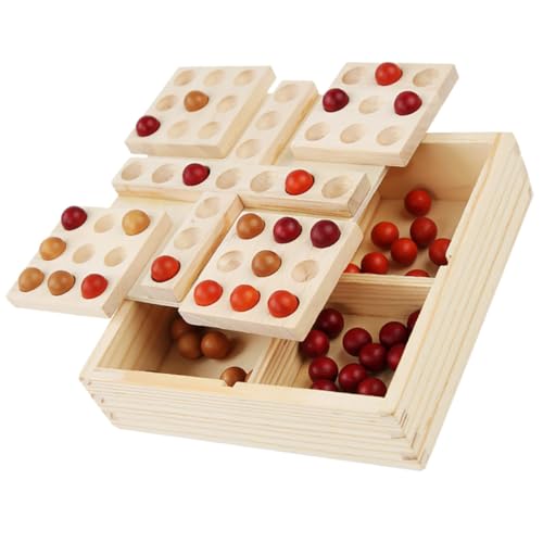 Milisten Multifunktionales Drehbares Gewinnt Brettspiel aus Hochwertigem Holz Stabiles Steckbrett für Familien Pädagogisches Denkspiel für Interaktiven Spielspaß Milisten Multifunktionales Drehbares Gewinnt Brettspiel aus Hochwertigem Holz Stabiles Steckbrett für Familien Pädagogisches Denkspiel für Interaktiven Spielspaß von Milisten