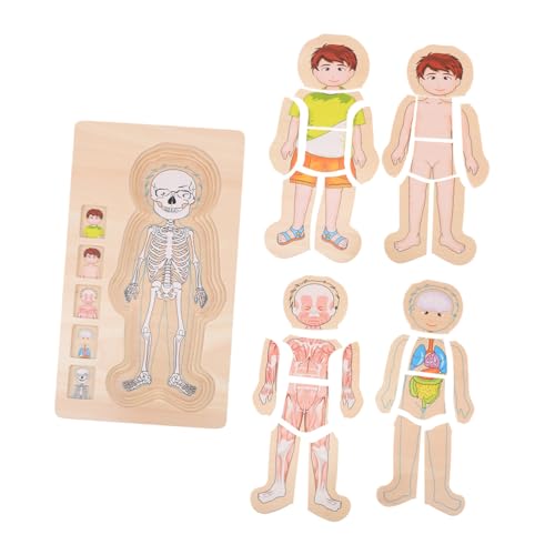 Milisten Multilayer Körperstruktur Lernspielzeug für Jungen Mädchen Cartoon Puzzle Educational Toy Vorstellungskraft und Hand Auge koordination Milisten Multilayer Körperstruktur Lernspielzeug für Jungen Mädchen Cartoon Puzzle Educational Toy Vorstellungskraft und Hand Auge koordination von Milisten