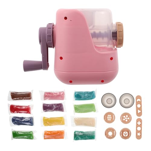 Milisten Nudelmaschine Spielset DIY Modelliermasse Extruder Kreatives Küchenspielzeug für Mädchen Jungen Motorik und Fantasie Eltern-Junge Mädchen Interaktion Milisten Nudelmaschine Spielset DIY Modelliermasse Extruder Kreatives Küchenspielzeug für Mädchen Jungen Motorik und Fantasie Eltern-Junge Mädchen Interaktion von Milisten