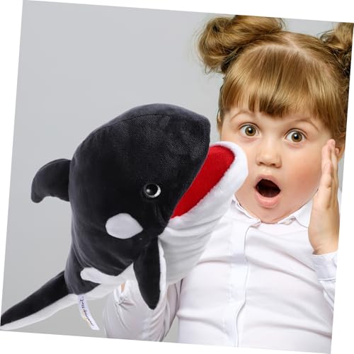 Milisten Plüsch Wal Handpuppe Kuscheltier Interaktives Meerestier für Weiche zum Geschichtenerzählen und Rollenspiel Fördert Kreativität und Eltern Junge Mädchen Kommunikation Milisten Plüsch Wal Handpuppe Kuscheltier Interaktives Meerestier für Weiche zum Geschichtenerzählen und Rollenspiel Fördert Kreativität und Eltern Junge Mädchen Kommunikation von Milisten