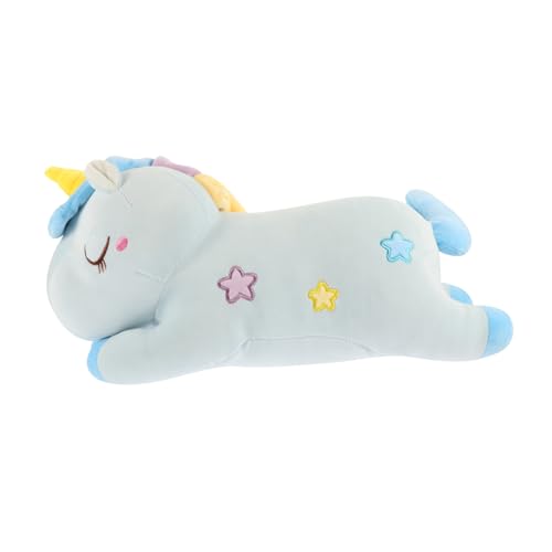 Milisten Plüschkuscheltier Einhorn Weiches Wurfkissen in Blau Niedliches Kuscheltier und Dekokissen für Kinderzimmer Geburtstagsgeschenk und Heimdekoration für Junge Mädchen Milisten Plüschkuscheltier Einhorn Weiches Wurfkissen in Blau Niedliches Kuscheltier und Dekokissen für Kinderzimmer Geburtstagsgeschenk und Heimdekoration für Junge Mädchen von Milisten