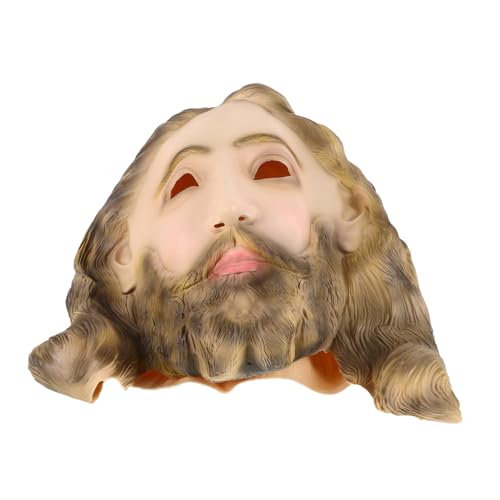 Milisten Realistische Jesus für Party und Karneval Weiche Bequeme Weihnachtsmaske Foto Requisite für Kostüm und Festival Milisten Realistische Jesus für Party und Karneval Weiche Bequeme Weihnachtsmaske Foto Requisite für Kostüm und Festival von Milisten