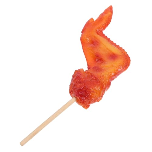 Milisten Realistisches BBQ-hähnchenflügel Modell aus PVC mit Reisfüllung Langlebige Künstliche Grillware Vielseitige Food-Prop für Restaurantmenü Fensterauslage und Küchendekoration Milisten Realistisches BBQ-hähnchenflügel Modell aus PVC mit Reisfüllung Langlebige Künstliche Grillware Vielseitige Food-Prop für Restaurantmenü Fensterauslage und Küchendekoration von Milisten