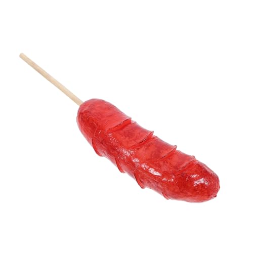 Milisten Realistisches Hot Dog Dekor Vielseitiges BBQ Modell Täuschend Echte Fake Food Requisite für Party Küchen Eventdekoration Fotorequisit und Themenspaß Milisten Realistisches Hot Dog Dekor Vielseitiges BBQ Modell Täuschend Echte Fake Food Requisite für Party Küchen Eventdekoration Fotorequisit und Themenspaß von Milisten