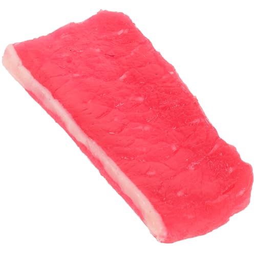 Milisten Realistisches Schweinefleischmodell Spielzeugfleisch Attrappe für Kinderküche Fotorequisite Dekor Küchenparty Tischdeko Pretend Play Food Milisten Realistisches Schweinefleischmodell Spielzeugfleisch Attrappe für Kinderküche Fotorequisite Dekor Küchenparty Tischdeko Pretend Play Food von Milisten