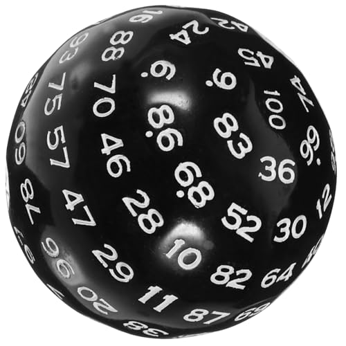 Milisten Seitiger Acryl Würfel Multifunktionaler Tragbarer Polyeder Spielwürfel für Brettspiele Rollenspiele Party Leicht Vielseitig für Unterricht und Dekoration Milisten Seitiger Acryl Würfel Multifunktionaler Tragbarer Polyeder Spielwürfel für Brettspiele Rollenspiele Party Leicht Vielseitig für Unterricht und Dekoration von Milisten