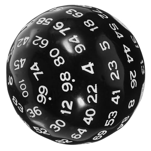 Milisten Seitiger Acryl polyeder Würfel für Tischspiele Glatte Oberfläche Langlebig Vielseitig für RPG und Brettspiele Geeignet für Familie Party und Bar spielspaß Milisten Seitiger Acryl polyeder Würfel für Tischspiele Glatte Oberfläche Langlebig Vielseitig für RPG und Brettspiele Geeignet für Familie Party und Bar spielspaß von Milisten