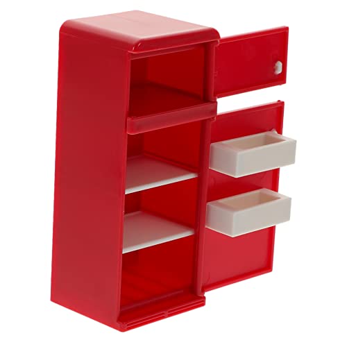 Milisten Miniatur Kühlschrank Für Detailgetreue Nachbildung Rot Für Kreative Rollenspiele Und -projekte Für Miniatur-szenen Milisten Miniatur Kühlschrank Für Detailgetreue Nachbildung Rot Für Kreative Rollenspiele Und -projekte Für Miniatur-szenen von Milisten