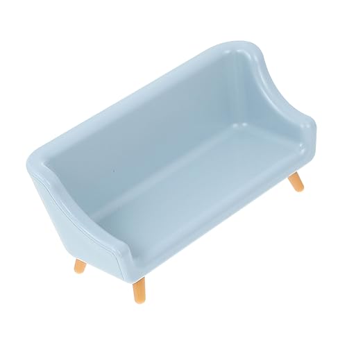 Milisten Mini Sofa Für Dekoratives Möbelstück Hellblau Für Miniatur-szenen Und Spielzeug-Dekoration Milisten Mini Sofa Für Dekoratives Möbelstück Hellblau Für Miniatur-szenen Und Spielzeug-Dekoration von Milisten
