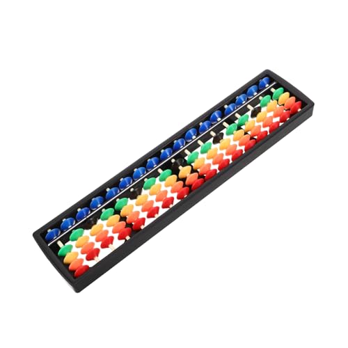 Milisten Stelliger Bunter aus Kunststoff Tragbares Leichtes Rechenhilfsmittel mit Farbigen Perlen Fördert Logisches und Mentale Rechenfähigkeiten für Spielerisches Mathelernen Milisten Stelliger Bunter aus Kunststoff Tragbares Leichtes Rechenhilfsmittel mit Farbigen Perlen Fördert Logisches und Mentale Rechenfähigkeiten für Spielerisches Mathelernen von Milisten