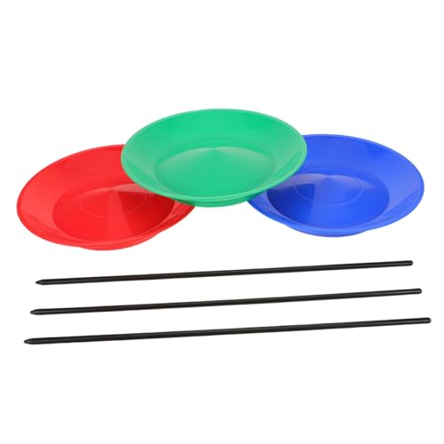 Milisten Teiliges Jonglier mit Handstäben Bunte Rotierende Kunststoff Teller für Fördert Motorik Hand Auge Koordination Circus Performance Leicht Transportierbar Milisten Teiliges Jonglier mit Handstäben Bunte Rotierende Kunststoff Teller für Fördert Motorik Hand Auge Koordination Circus Performance Leicht Transportierbar von Milisten