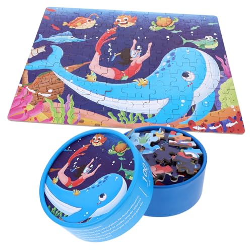 Milisten Teiliges Papierpuzzle für Kleinkinder Kinderfreundliches Meerestiere Motiv Fördert Feinmotorik und Frühkindliche Bildung Geeignet für Jahre Pädagogisches zur Eltern Junge Milisten Teiliges Papierpuzzle für Kleinkinder Kinderfreundliches Meerestiere Motiv Fördert Feinmotorik und Frühkindliche Bildung Geeignet für Jahre Pädagogisches zur Eltern Junge von Milisten