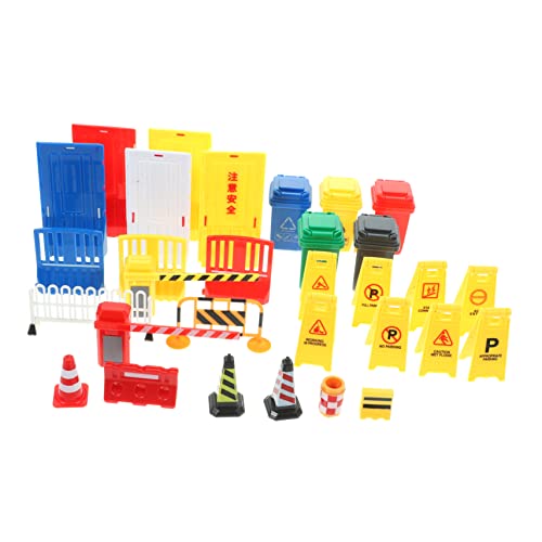 Milisten Teiliges Verkehrszeichen mit Miniatur Straßensperren und Leitkegeln Kindgerechtes Lernspielzeug zur Verkehrserziehung Leicht und Langlebig Kombinierbar mit Baumaschinen Milisten Teiliges Verkehrszeichen mit Miniatur Straßensperren und Leitkegeln Kindgerechtes Lernspielzeug zur Verkehrserziehung Leicht und Langlebig Kombinierbar mit Baumaschinen von Milisten