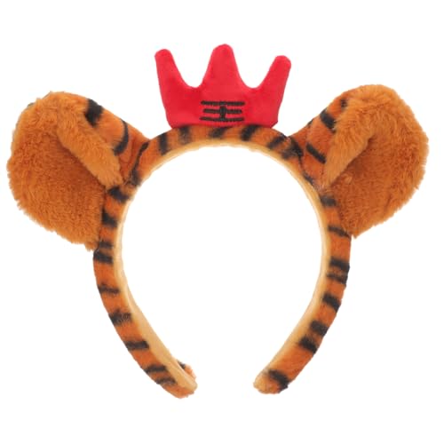 Milisten Tiger Ohr Haarband für Damen Leichtes Rutschfestes Cosplay Stirnband mit Weichem Kleine Tigerohren Langlebiges Haarschmuck Accessoire für Kostüme und Party Milisten Tiger Ohr Haarband für Damen Leichtes Rutschfestes Cosplay Stirnband mit Weichem Kleine Tigerohren Langlebiges Haarschmuck Accessoire für Kostüme und Party von Milisten