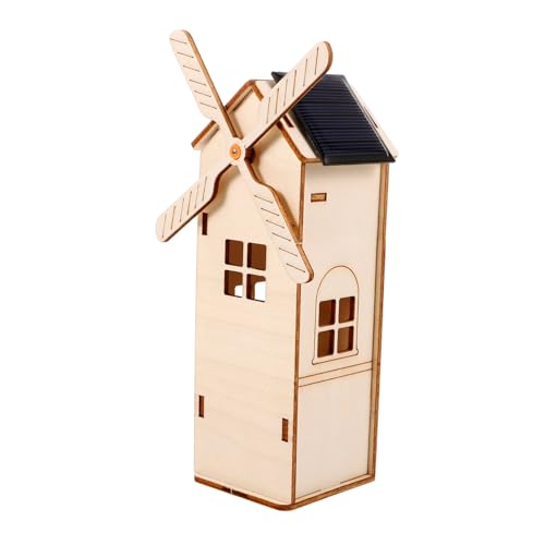 Milisten Unvollendetes Holz Solar Windrad Bastelset für Präzise Geschnitten Solarbetriebenes Wissenschaftsspielzeug Sicheres DIY Experimentierset für Kreatives Lernen und Spaß Milisten Unvollendetes Holz Solar Windrad Bastelset für Präzise Geschnitten Solarbetriebenes Wissenschaftsspielzeug Sicheres DIY Experimentierset für Kreatives Lernen und Spaß von Milisten