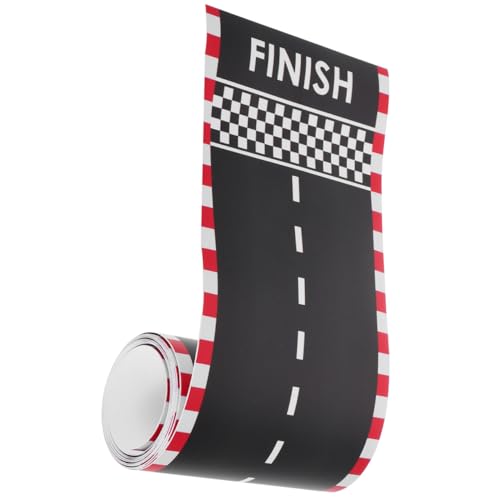 Milisten Verkehrsband Für Spielzeugautos DIY Verkehrsschienen-Aufkleber Straßenband Mit Verkehrszeichenmuster Eisenbahnschienen-Aufkleber Für Rennwagen-themenparty Verkehrsklebeband-aufkleb Milisten Verkehrsband Für Spielzeugautos DIY Verkehrsschienen-Aufkleber Straßenband Mit Verkehrszeichenmuster Eisenbahnschienen-Aufkleber Für Rennwagen-themenparty Verkehrsklebeband-aufkleb von Milisten