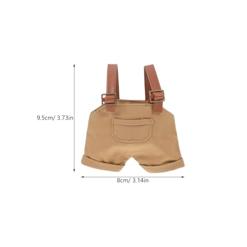 Milisten Weiche Baumwoll puppen latzhose Modische Kuscheltiere overalls Bequeme Puppenkleidung Vielseitig Austauschbar Einzigartiges Design für Stofftiere und Puppen Milisten Weiche Baumwoll puppen latzhose Modische Kuscheltiere overalls Bequeme Puppenkleidung Vielseitig Austauschbar Einzigartiges Design für Stofftiere und Puppen von Milisten