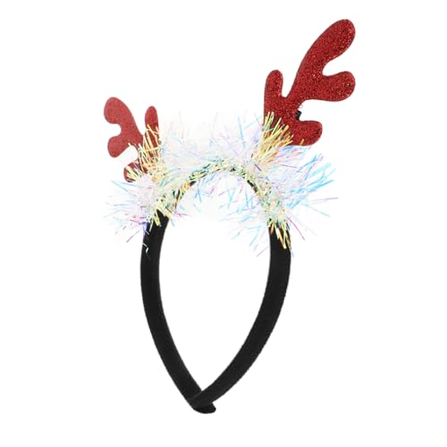 Milisten Weihnachtliches Rentier Geweih Stirnband aus Weichem und Pet Material Komfortabel und Langlebig für Erwachsene Geeignet für Weihnachtsfeiern Cosplay und Festtage Milisten Weihnachtliches Rentier Geweih Stirnband aus Weichem und Pet Material Komfortabel und Langlebig für Erwachsene Geeignet für Weihnachtsfeiern Cosplay und Festtage von Milisten