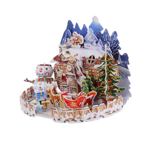 Milisten Weihnachtsbausteine Ab Jahren Kreatives DIY Puzzle zum Bauen Einer Festlichen Weihnachts Hausdekoration für Familie und Fans Milisten Weihnachtsbausteine Ab Jahren Kreatives DIY Puzzle zum Bauen Einer Festlichen Weihnachts Hausdekoration für Familie und Fans von Milisten