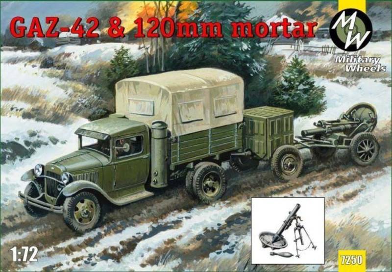 GAZ-42 & 120 mm mortar von Military Wheels