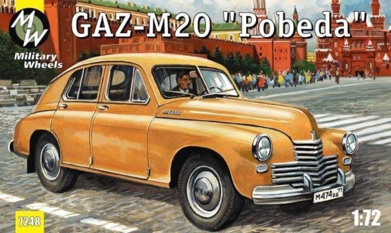 GAZ-M20 Pobeda Soviet car von Military Wheels