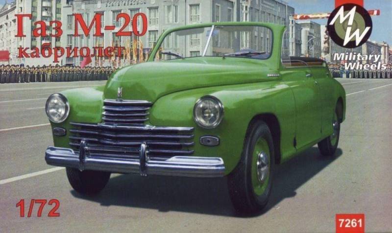 GAZ-M20 Pobeda cabriolet, Soviet car von Military Wheels