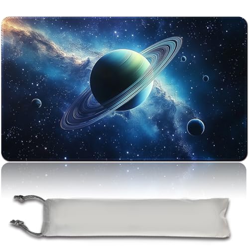 MTG Playmat wasserdichte Tasche, MTG Spielmatte, rutschfeste Rückseite, ideal für Kartenspiel-Enthusiasten, TCG Playmat Mouse Pad kompatibel mit MTG TCG CCG RPG (MTG Set 43-9,No Zone) von MilkPlaymat