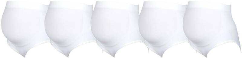 Milki Seamless Umstandshöschen 5er-Pack Gr. S, White von Milki