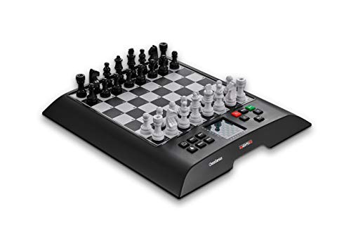 MILLENNIUM ChessGenius M810 Version 2024 - Schachcomputer mit bis zu 2050 ELO, Leichtgängiges Drucksensorbrett, magnetische Figuren, beleuchtetes Display von Millennium