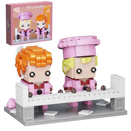 Millionspring I Love Lucy Bausteinset, Lucy Ricardo Figur Modellbausatz, kreatives Geschenk für Mädchen, Fans, Erwachsene (455 PCS) von Millionspring