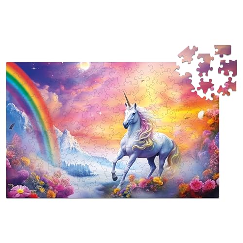 Milliwood Galaxies Series - Unicorn - Unglaubliches Puzzle für die ganze Familie - Großartige Unterhaltung für Menschen jeden Alters - Unregelmäßig geformt, 34x22,5cm, 150 Teile Milliwood Galaxies Series - Unicorn - Unglaubliches Puzzle für die ganze Familie - Großartige Unterhaltung für Menschen jeden Alters - Unregelmäßig geformt, 34x22,5cm, 150 Teile von Milliwood
