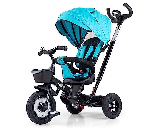 Dreirad mit Griff 5 in 1, Aufsitzkinderwagen Movi Milly Mally von Milly Mally