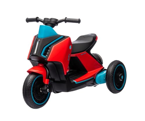 Milly Mally Batterie Reiter für Kinder Scooter City (Red) von Milly Mally