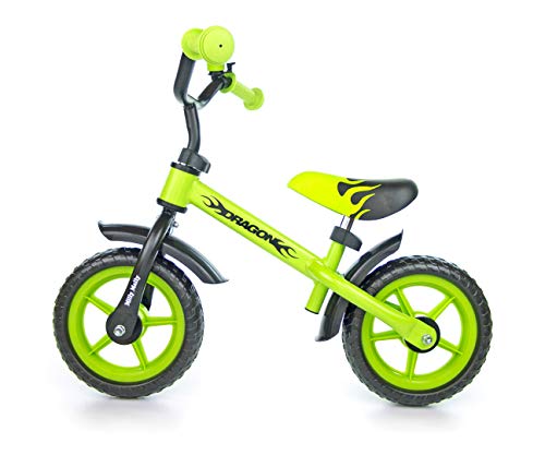 Milly Mally Dragon leichtes Kinder-Geländefahrrad Green von Milly Mally