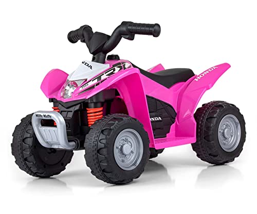 Milly Mally HONDA ATV Elektrisches Kinderquad - 30W Motor - Elektro Quad für Kinder ab 1 Jahr Rosa von Milly Mally