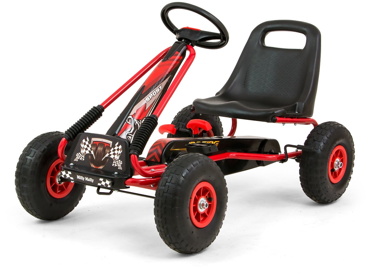 Milly Mally Pedal-Go-Kart Thor, Rot von Milly Mally