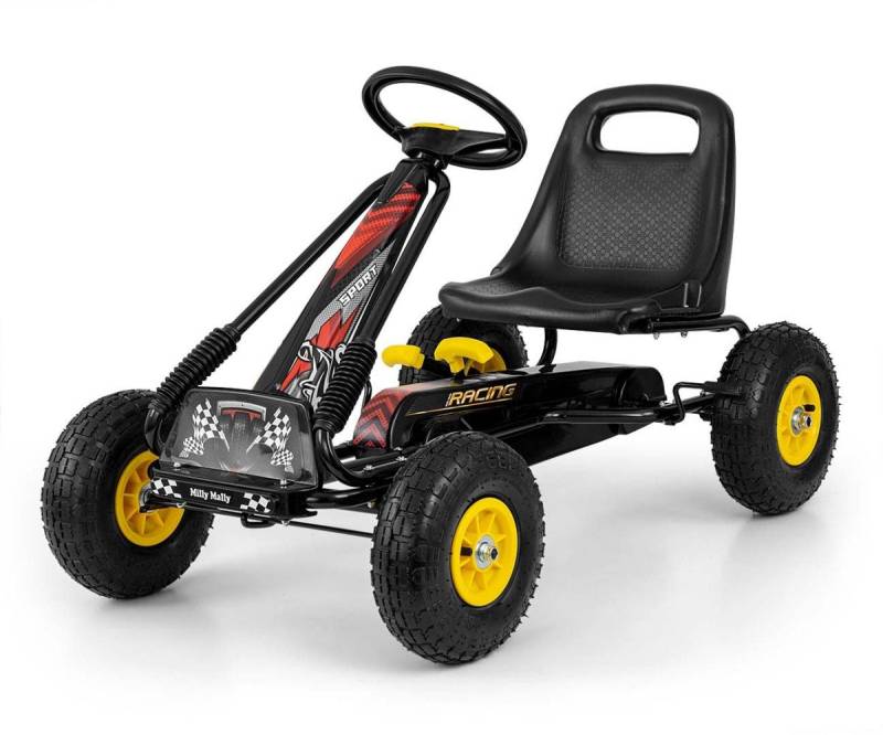 Milly Mally Pedal-Go-Kart Thor, Schwarz von Milly Mally