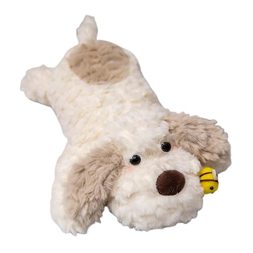 Cartoon Dog And Bee Stuffed Animal – Small Hugging Pillow For Kids, Perfect As A Huggable Toy And Home Room Decor For Friends And Family Adorable Dog And Bee Stuffed Doll – Soft Huggable Pillow For Ki von Mimoqk